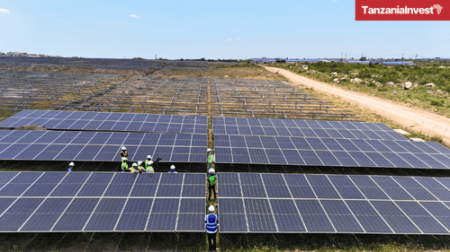 Kishapu solar power plant in Shinyanga, Tanzania